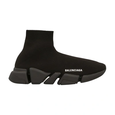 Shop Balenciaga Sneakers Speed 2.0 In Black Black Black