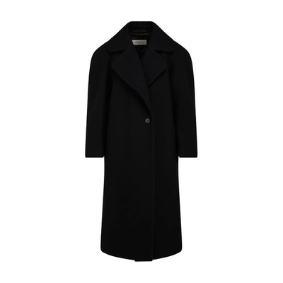 Shop Dries Van Noten Royal Bis Coat In Black