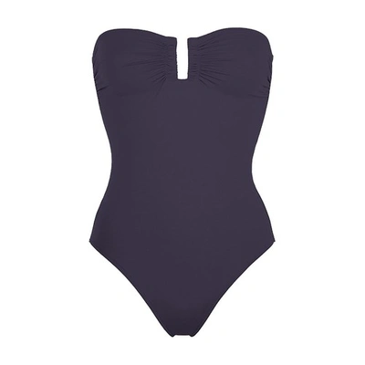 Shop Eres Cassiopee One-piece Swimsuit In Bain De Minuit