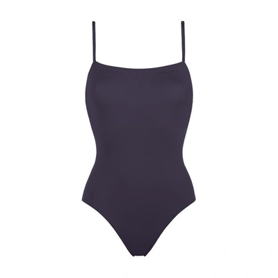Shop Eres Aquarelle One-piece Swimsuit In Bain De Minuit