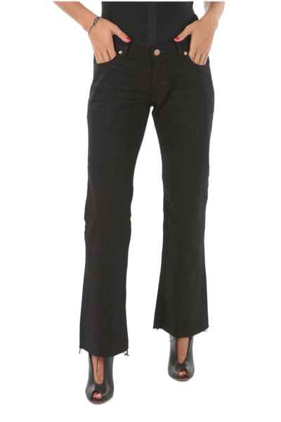 Shop Balenciaga Women's Black Other Materials Jeans
