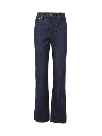 Shop Jacquemus Women's Blue Other Materials Jeans