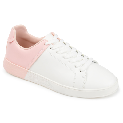 Journee Collection Collection Women's Tru Comfort Foam Sabble Sneaker In Pink