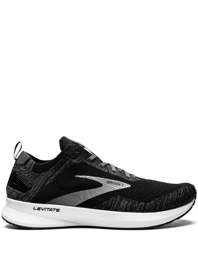 Pre-owned Brooks Levitate 4 运动鞋 In Black