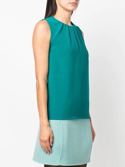 P.a.r.o.s.h Pirates Sleeveless Blouse In Grün