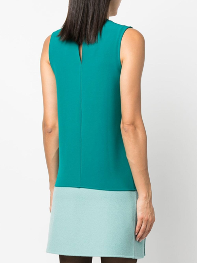 P.a.r.o.s.h Pirates Sleeveless Blouse In Grün