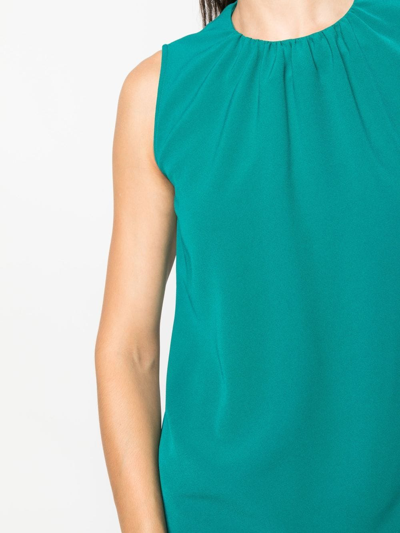 P.a.r.o.s.h Pirates Sleeveless Blouse In Grün