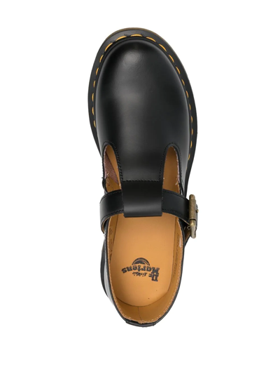 Shop Dr. Martens' Polley Mary Jane Leather Loafers In Schwarz