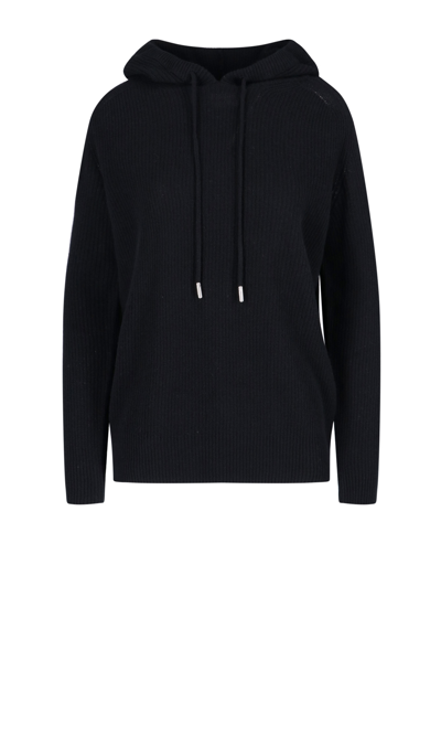 Shop Moncler Knitted Hoodie
