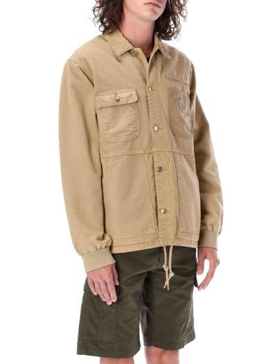 Shop Carhartt Medley Jacket In Faded Dusty Brown