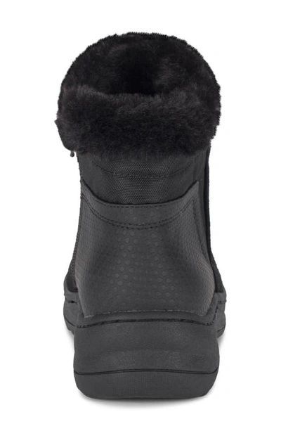 Shop Baretraps Aidan Water Resistant Faux Fur Trim Boot In Black