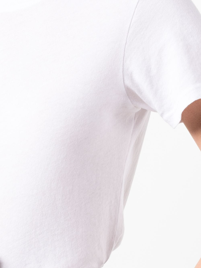 Sprwmn Baby Tee Shirt Tee Shirt In White