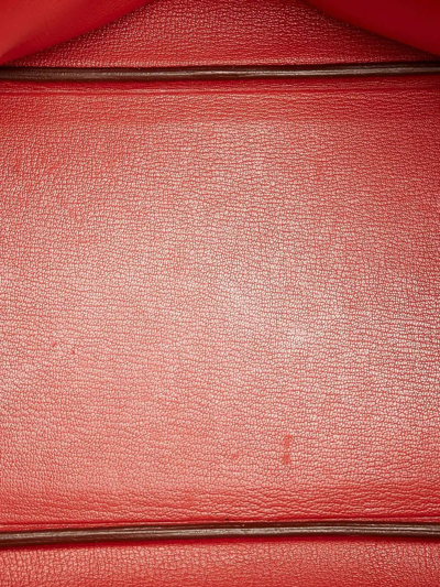 Pre-owned Hermes  Birkin Handbag In Red