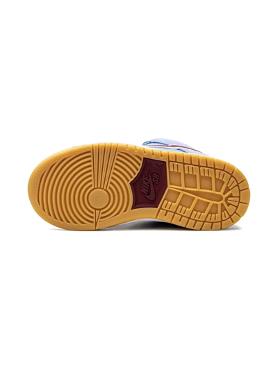 Nike Dunk Low Pro Sb Sneakers In Valor Blue/team Maroon