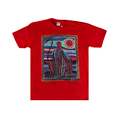 Pre-owned Supreme Reaper T-shirt 'red'