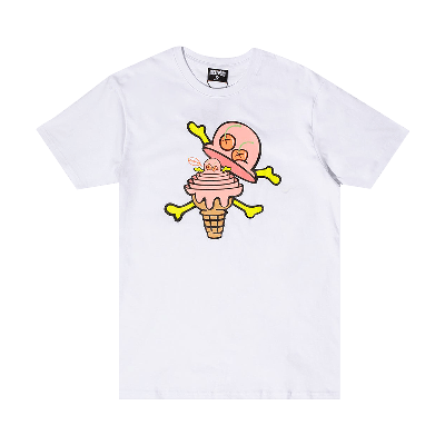 Pre-owned Icecream Nesting Short-sleeve Tee 'white'