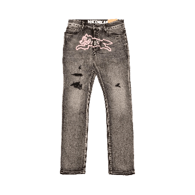 Pre-owned Icecream Flamingo Jean 'ash' In Grey