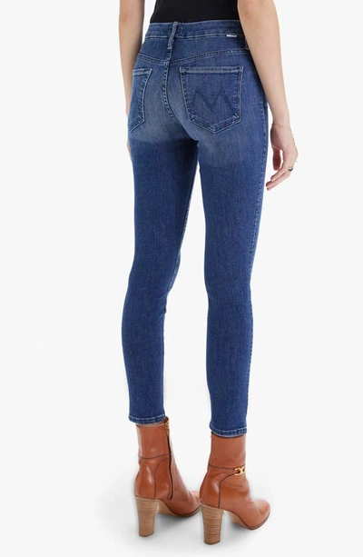 Shop Mother Looker High Waist Skinny Jeans In Getalongs