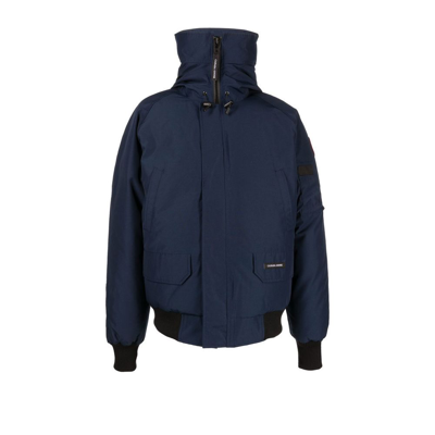 Shop Canada Goose Blue Chilliwack Hooded Jacket