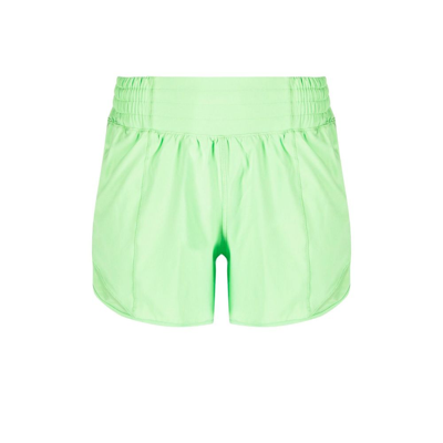 Shop Lululemon Green Hotty Hot Hr 4" Running Shorts