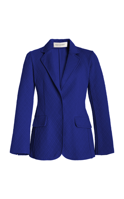 Shop High Sport Women's Remi Jacket In Black,blue