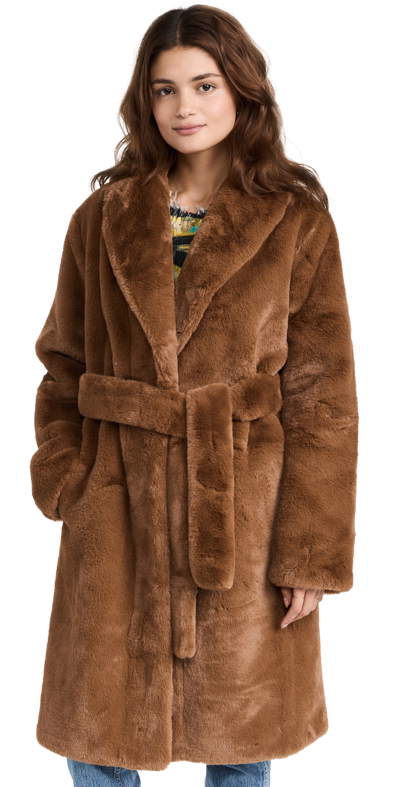 Shop Apparis Bree Coat Camel