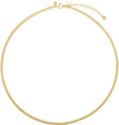 Shop Maria Black Gold Mio Chain Necklace