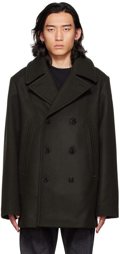 Jil sander peacoat hotsell