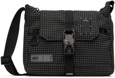 Shop Mcq By Alexander Mcqueen Black Mini Icon Messenger Bag In 1000 Darkest Black