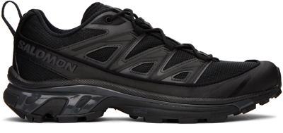 Shop Salomon Black Xt-6 Expanse Sneakers In Black/ebony/magnet