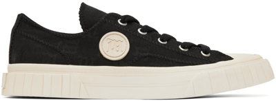 Shop Misbhv Black Army Sneakers In Monogram Black