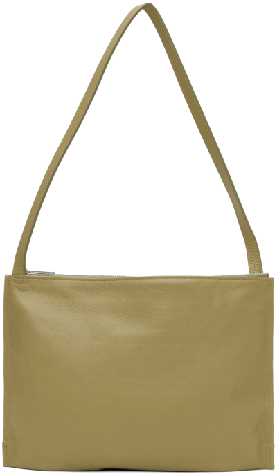 Shop Pb 0110 Khaki Ab 120 Shoulder Bag In Light Olive