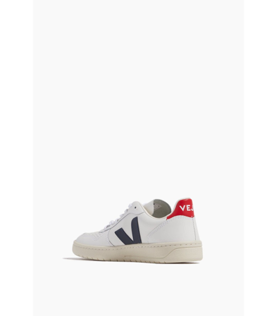 Shop Veja V-10 Sneaker In Extra White/nautico/pekin In Multi