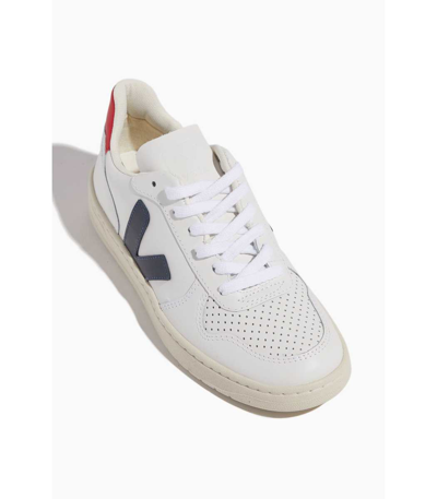 Shop Veja V-10 Sneaker In Extra White/nautico/pekin In Multi