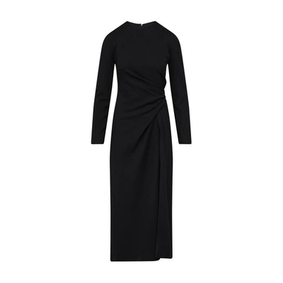 Shop Dries Van Noten Dalba Dress In Black