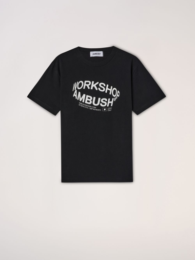 Shop Ambush T-shirt With Print In Black