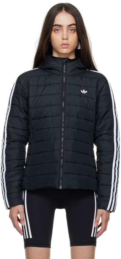 Shop Adidas Originals Black Slim Jacket
