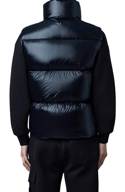 Shop Mackage Kane Puffer Vest In Black