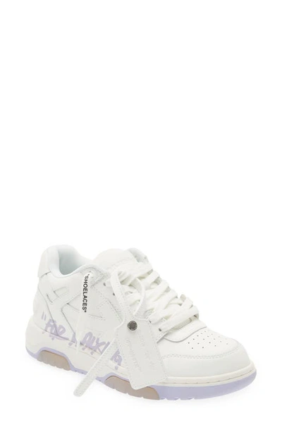 Shop Off-white Out Of Office For Walking Sneaker In White Lilac