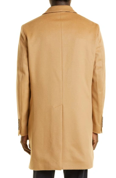 Shop Burberry Callen Wool & Cashmere Coat In Camel