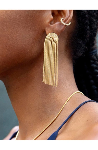 Baublebar Amy Tassel Drop Earrings In Gold