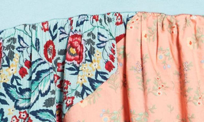 Shop Peek Aren't You Curious Kids' Mixed Print Knit Dress In Multi
