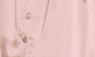 Papinelle Short Silk Pajamas In  Pink