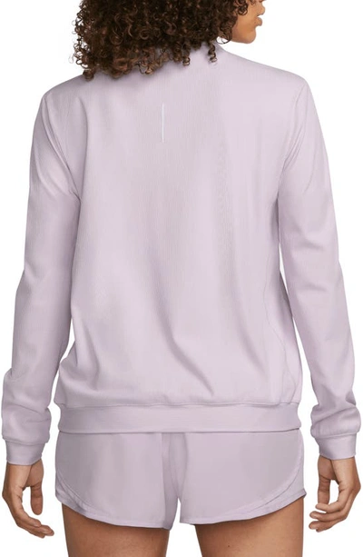 Nike Women's Element 1/2-zip Running Top (plus Size) In Doll/ Barely Grape
