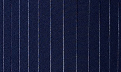 Bardot Pin Stripe Wide Leg Pants In Navy Strip