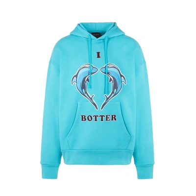 Shop Botter Hoodie Imprimé En Coton Biologique In Multicolore