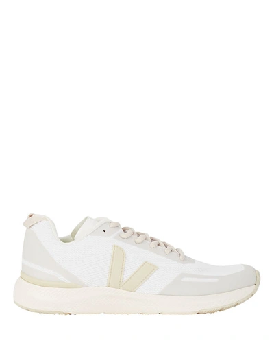 Shop Veja Impala Mesh Low-top Sneakers In White