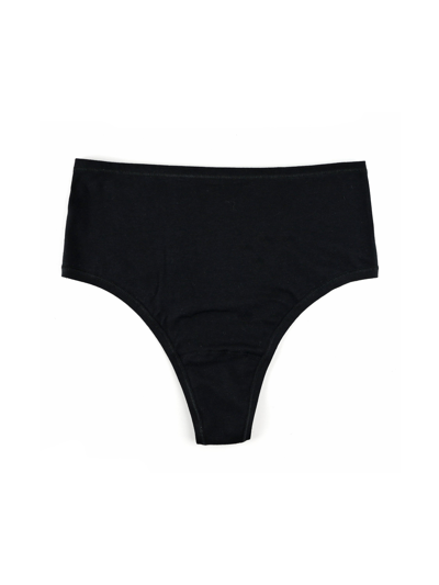 Shop Hanky Panky Playstretch™ High Rise Thong In Black
