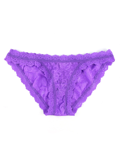 Shop Hanky Panky Signature Lace Brazilian Bikini Sale In Purple