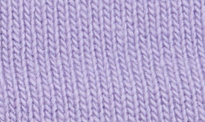 Shop Moncler Kids' Virgin Wool Mittens In Purple